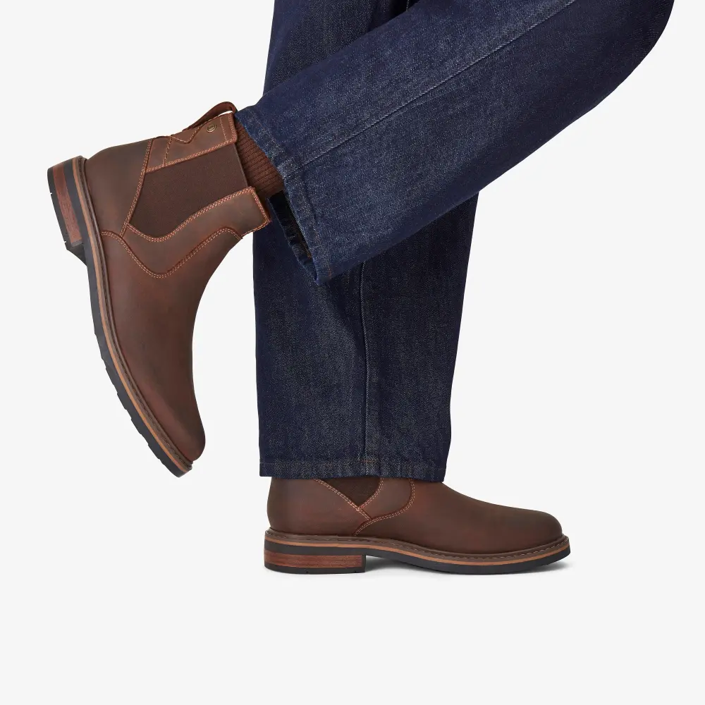 Mens Newford Easy Waterproof Beeswax Warmlined Ankle Boots online