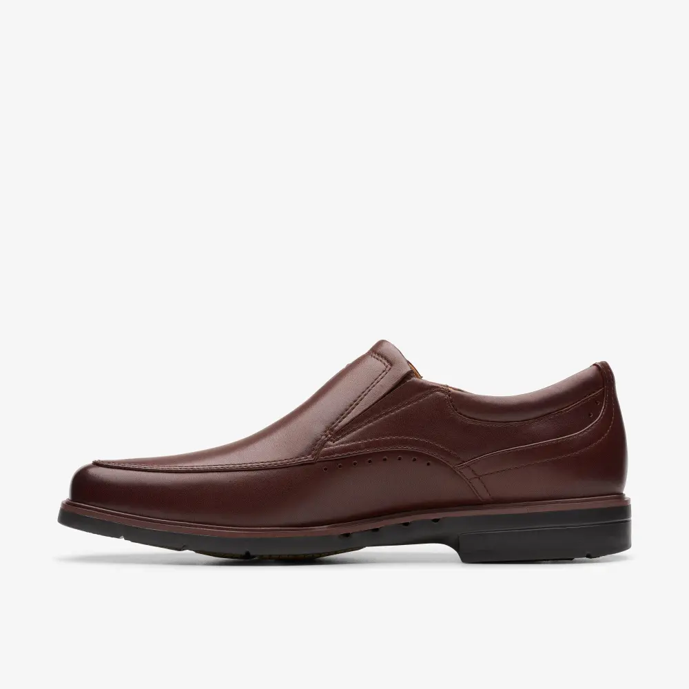 Mens Un Kendric Go Mahogany Leather Loafer Clarks online
