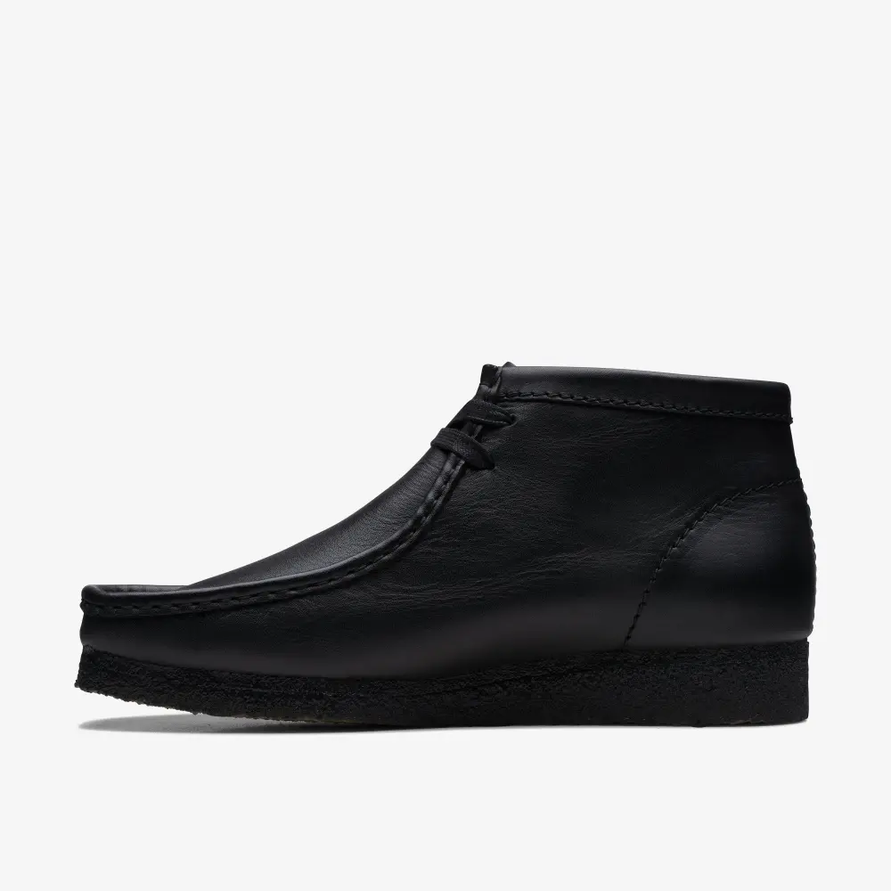 Men’s Wallabee™ Boot Black Leather Boots online