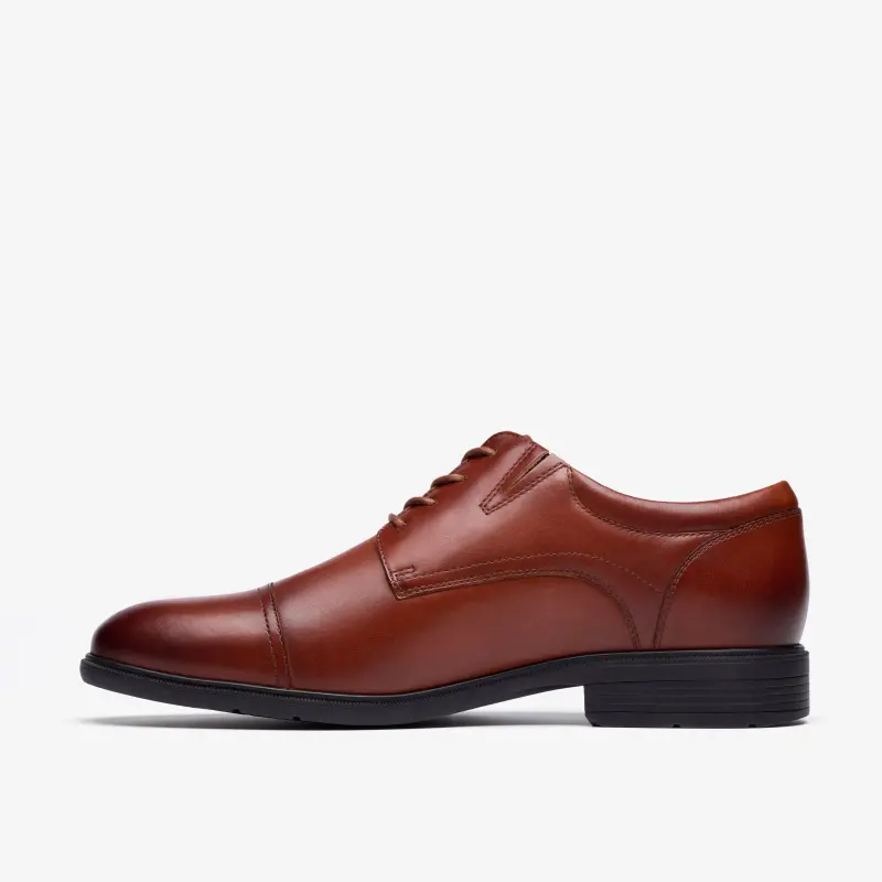 Mens Shoes Dark Tan Leather online