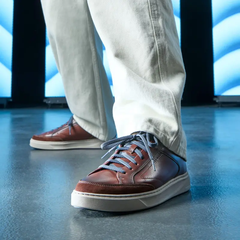 Mens Shoes Mahogany Leather online