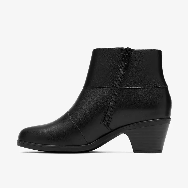 Womens Boots Black Leather online