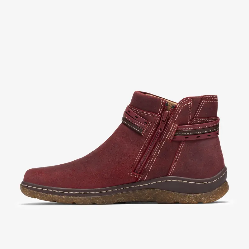 Womens Boots Dark Red online