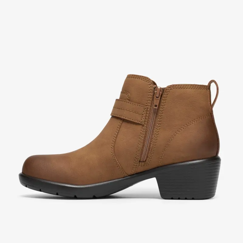 Womens Boots Dark Tan Leather online