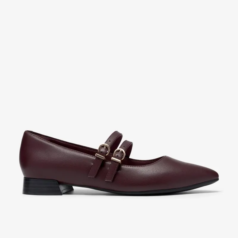 Womens Shoes Burgundy Leather online