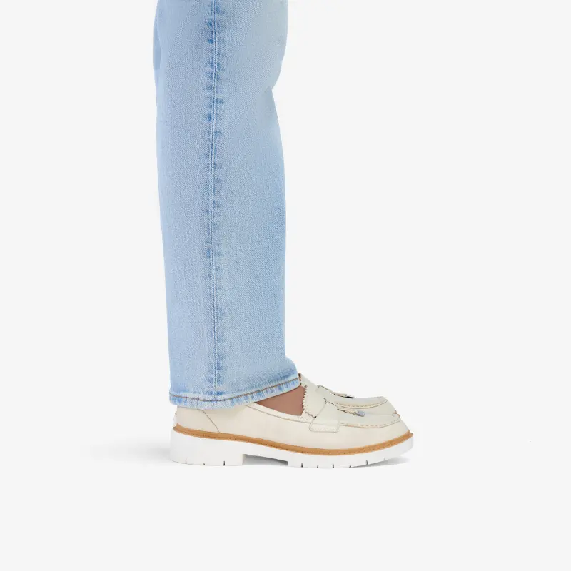 Womens Shoes Cream Leather online