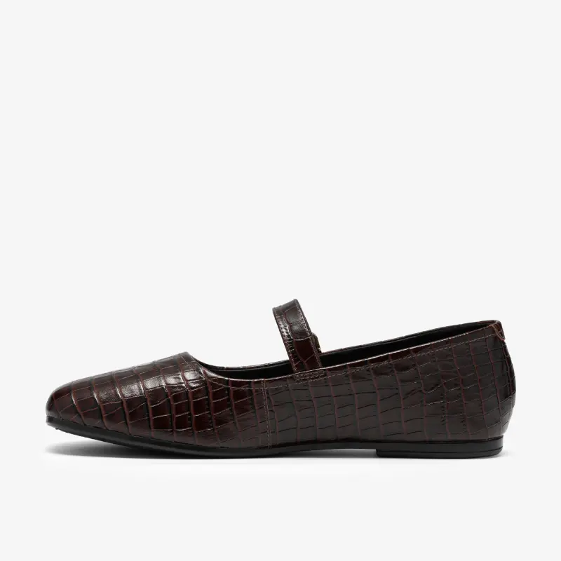 Womens Shoes Dark Brown Crocodile online