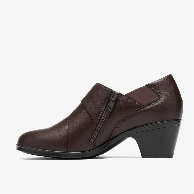 Womens Shoes Dark Brown Leather online
