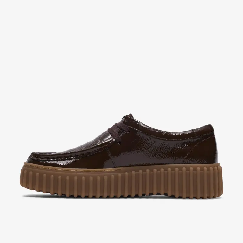 Womens Shoes Dark Brown Patent online