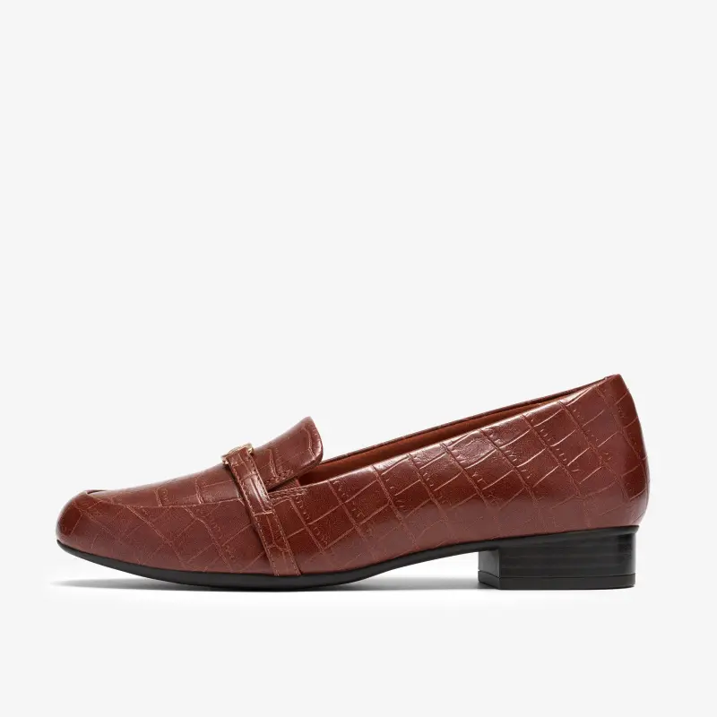 Womens Shoes Dark Tan Crocodile online