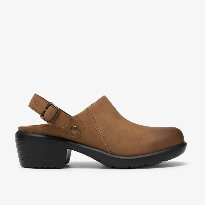 Womens Shoes Dark Tan Leather online