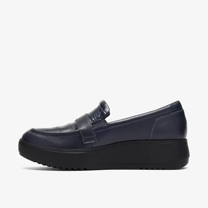 Womens Shoes Navy Combination Leather online