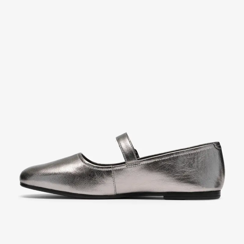 Womens Shoes Pewter Leather online