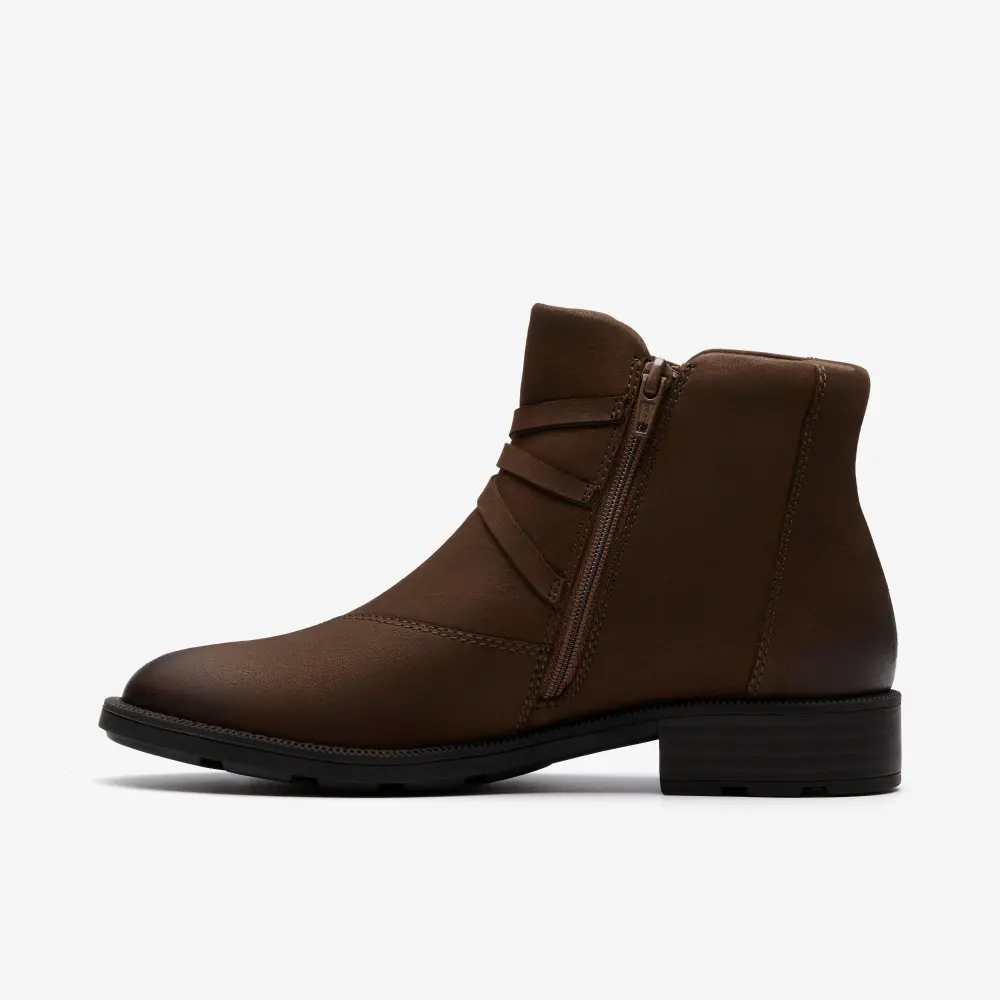 Womens Adalynn Faye Mhroom Nubuck Ankle Boots online