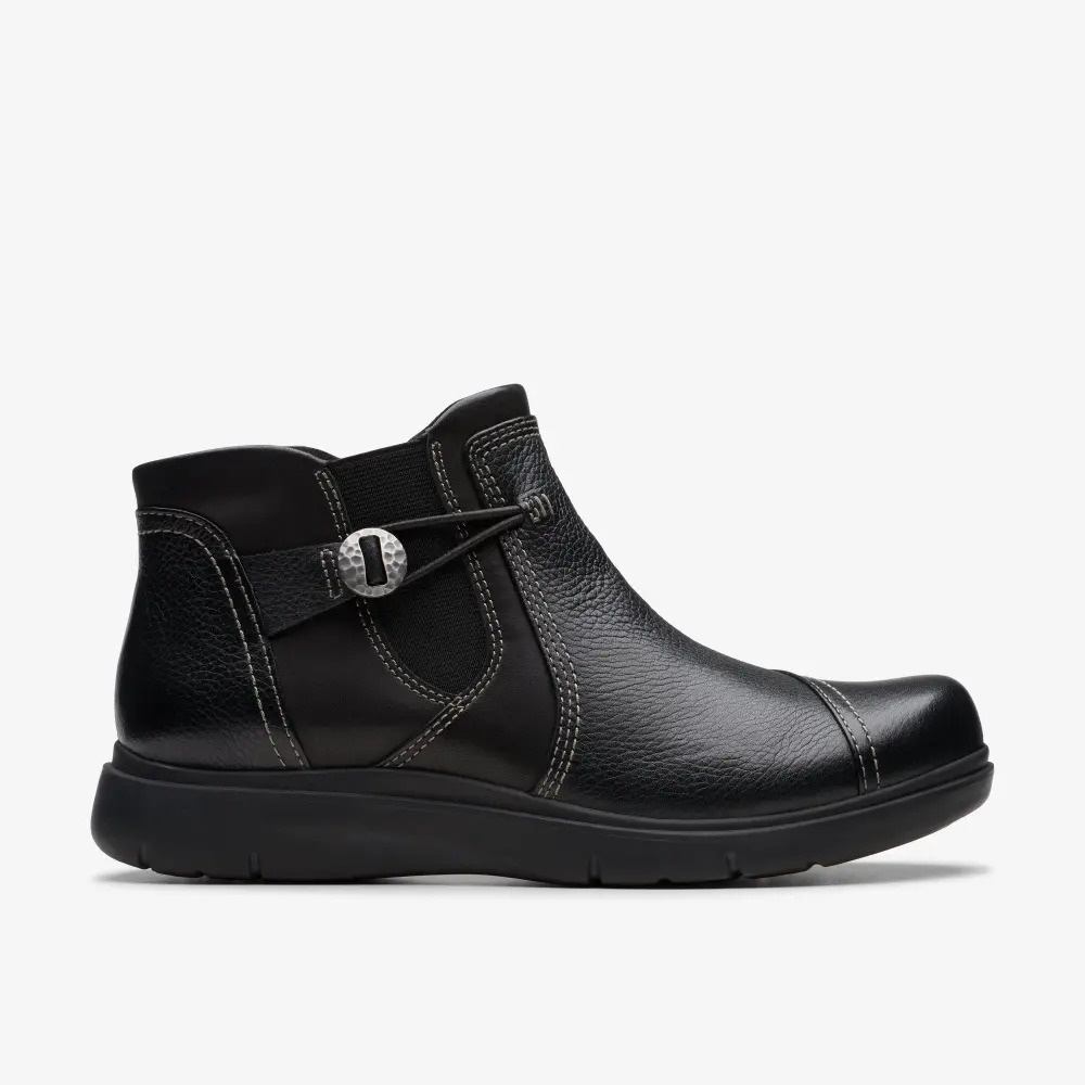 Womens Certina Joy Black Leather Ankle Boots online