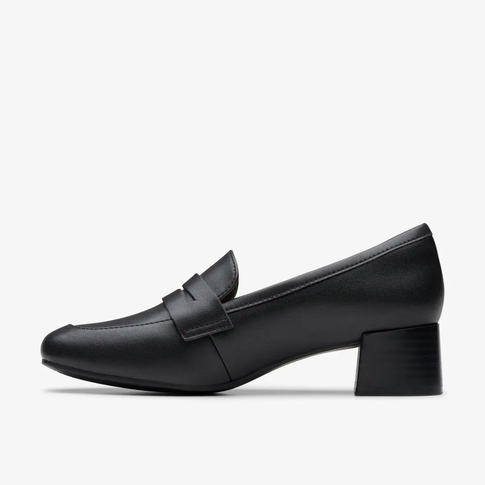 Womens Iridessa Sky Black Leather Loafers online