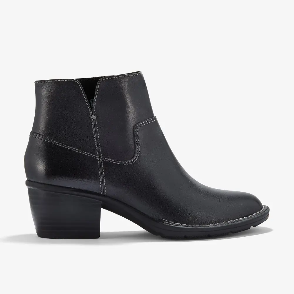 Womens Kastela Top Black Leather Chelsea Boots online