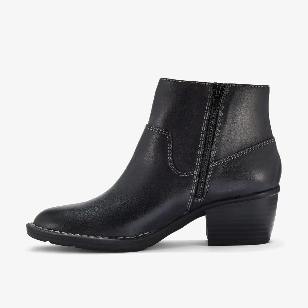 Womens Kastela Top Black Leather Chelsea Boots online