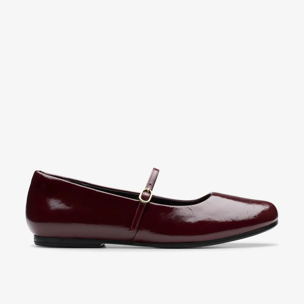 Womens Livia Sky Burgundy Patent Bar Shoes online