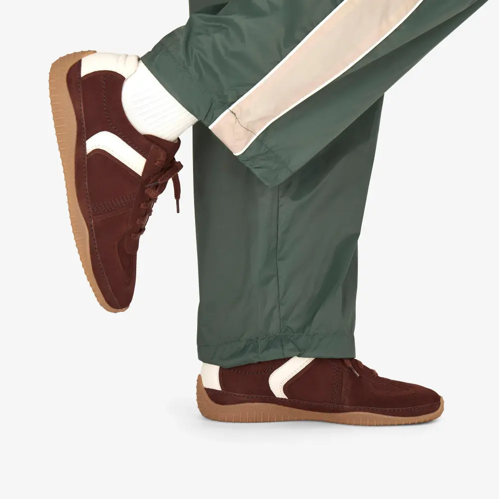 Womens Meridor Lo Brown Suede Sneakers online