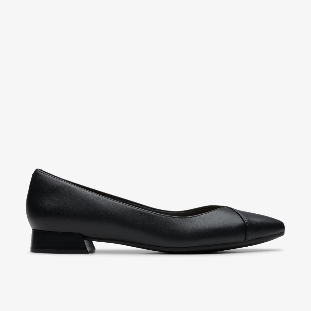 Women’s Natalyn Wish Black Leather Ballerina Flats online