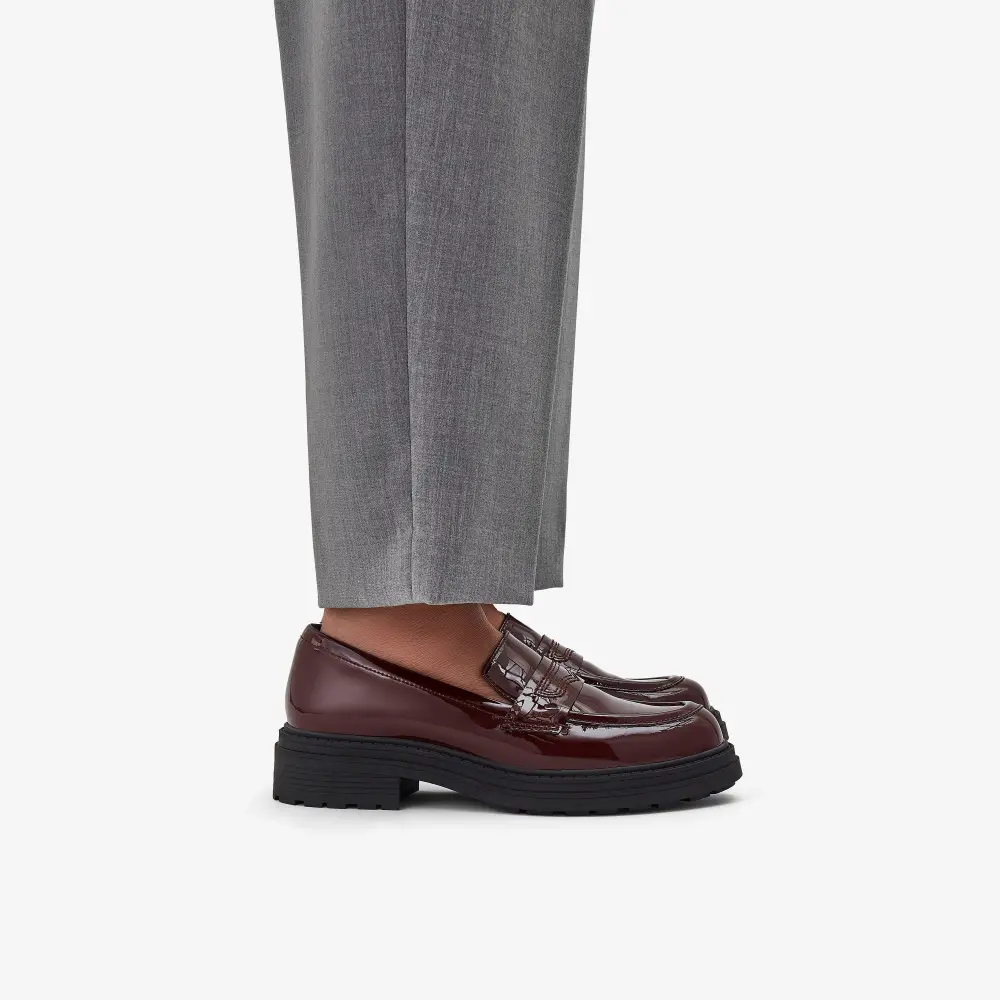 Womens Orinoco3 Edge Burgundy Patent Loafers online