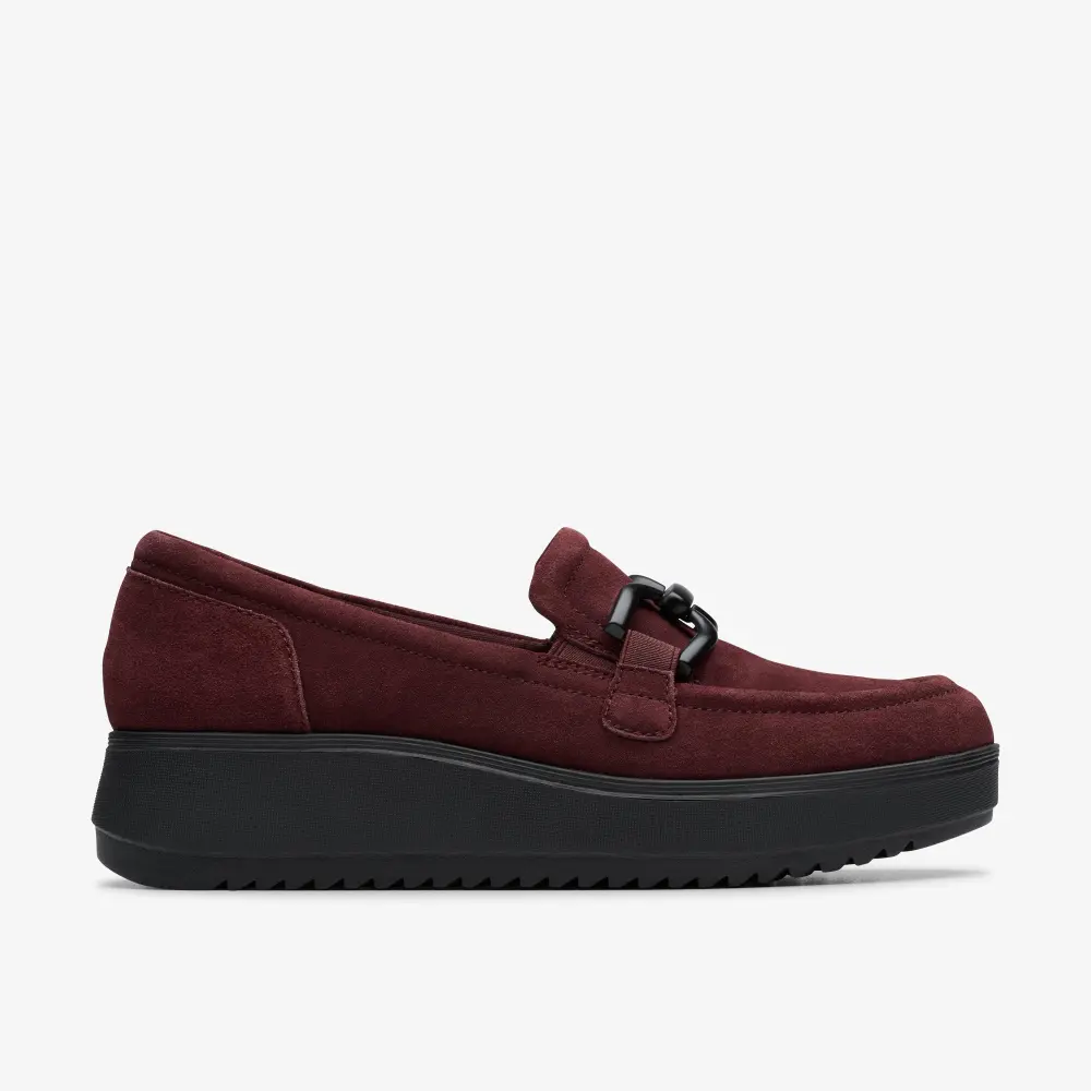 Womens Zylah Top Plum Suede Slip-Ons online